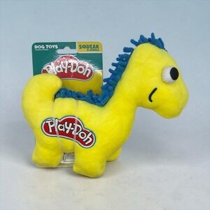 Hasbro Brand New Play-doh HORSE Dog Toy Squeak And Crinkle NEW!!